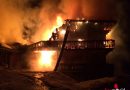 Schweiz: Chalet und Stall in Troistorrents von Feuer zerstört