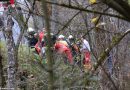 Nö: Schwerer Forstunfall in Türnitz → Menschenrettung im steilen, unzugänglichen Gelände