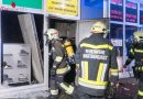 Oö: Bankomatsprengung in Unterweitersdorf → Brandeinsatz im angrenzenden Schuhgeschäft
