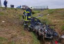 Nö: Sportwagen bei schwerem Unfall zwischen Bierbaum und Königsbrunn/W. zerfetzt