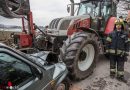 Oö: Lenker krachte mit Golf gegen Traktorgespann
