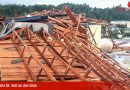 Ktn: Schweres Unwetter über St. Veit an der Glan → Auch Hochhausdach abgedeckt