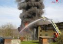 Schweiz: Großeinsatz bei Brand in Geflügelfarm in Veltheim