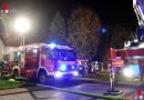 Oö: Einsatzübung “Brand eines Betriebsgebäudes” in Vichtenstein