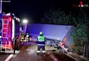 Ktn: Lkw-Unfall auf der A2 bei Villach → Sattelschlepperbergung
