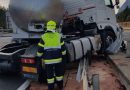 Ktn: Treibstoffaustritt nach Lkw-Unfall auf der A2 im Bereich Warmbad Villach