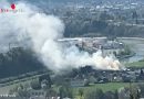 Ktn: Heckenbrand in Villach → Feuerwehr verhindert Schrebergartenbrand