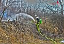 Nö: Brandverdacht in Schule und Flurenbrand in Vösendorf