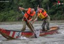 Oö. Landes-Wasserwehrleistungsbewerb 2015 in Überackern – Feuerwehren bezwingen Salzach – und umgekehrt