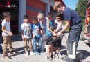 Nö: Flüchtlingskinder besuchen die Feuerwehr Waidhofen