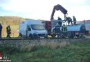 Nö: Verkehrsunfall mit Transporter in Waidhofen an der Ybbs, eine Person verletzt