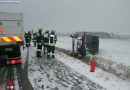 Nö: Transporter-Bergung bei Wintereinbruch in Waidhofen an der Thaya