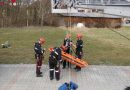 Nö: Höhenrettergruppe Waidhofen übt mit Drehleiter