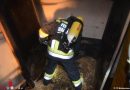 Oö: Heizungsbrand im Keller in Wallensham