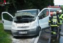 Oö: Kfz-Brand neben Gasverteilerstation in Wallern an der Trattnach