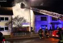 Deutschland: Feuerwehr verhindert weiteres Übergreifen von Feuer auf weiteres Gebäude