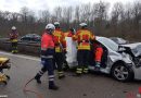 Deutschland: Zahlreiche Unfälle auf der BAB fordern zu Ostern den Einsatz der Feuerwehr in Weingarten