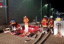 Deutschland: Nächtlicher Brandmeldealarm entwickelt sich für die Feuerwehr Weingarten langwierig