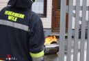 Oö: Feuerwehr Wels löscht brennende Gasflasche