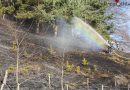 Stmk: Waldbrand in Wielfresen → 110 Kräfte im Einsatz