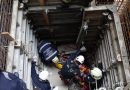 Wien: Personenrettung nach Absturz eines Arbeiters auf Baustelle
