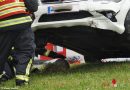 Nö: Verkehrsunfall und Unfall in Wohnung in Wiener Neudorf