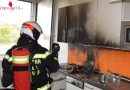 Nö: Nachlöscharbeiten nach Küchenbrand in Wiener Neudorf