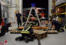 Nö: Feuerwehr Wiener Neudorf trainiert Umgang mit Hebekissen