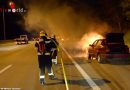 Nö: Fahrzeugbrand auf Südautobahn bei Wiener Neudorf