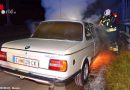 Nö: Brand eines BMW-Oldtimers (Bj. 1974) auf der A2 bei Wiener Neudorf