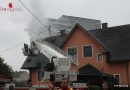 Ktn: Dachstuhlbrand bei Wohnhaus in Wolfsberg