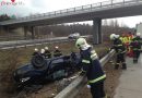 Nö: Schwerverletzter nach Überschlag auf der Südautobahn bei Wr. Neustadt