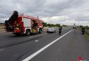 Nö: Sperre der A2 nach Verkehrsunfall bei Wr. Neustadt