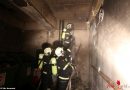 Nö: Feuer im Müllraum eines Mehrparteienhauses in Wiener Neustadt