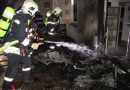 Nö: Brand auf Terrasse im ersten Stock in Wiener Neustadt