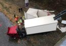 Schweiz: 11 Verletzte bei Unfall in Zürich – Lkw stürzt 15 Meter in die Tiefe