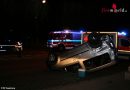 Deutschland: Spektakulärer Verkehrsunfall zwischen Pkw und Lkw