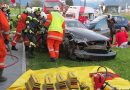 Oö: Rettungsdienst und Feuerwehr bei schweren Unfall gefordert