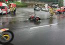 Oö: Motorradfahrer bei Unfall verletzt