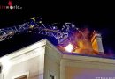Nö: Dachstuhlbrand in der Silvesternacht -> 5 Feuerwehren im Einsatz