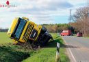 D: Ein Verletzter nach Lkw-Unfall