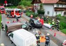 Stmk: Zwei Schwerverletzte bei Verkehrsunfall