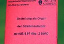 Stmk: Angelobung und Übergabe der Verkehrsreglerausweise