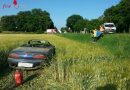 Nö: Überschlag mit Cabrio und Wassergebrechen in Ebenfurth