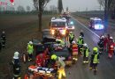 Nö: Mehrere Verletzte bei Unfall auf der LB9