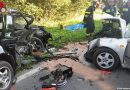 Ktn: Schwerer Verkehrsunfall mit drei Fahrzeugen auf der B81a