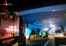 Nö: Tiertransporter auf Ostautobahn gegen Brückenportal gekracht – Lenker und einige Tiere tot
