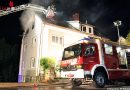 Stmk: Wohnung in Vollbrand – Vier Feuerwehren im Einsatz