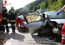 Nö: Menschenrettung nach Unfall auf der B25