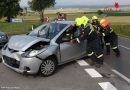 Nö: Fahrzeugbergung nach Kreuzungsunfall auf der LH 58 bei Loibersdorf